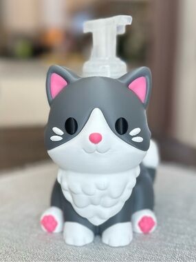 Cat Kitten Soap Holder for Bath & Body Works Foaming Bottles
